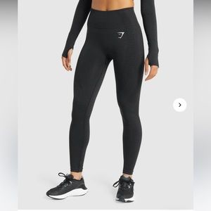 Gymshark Vital Seamless Leggings - Black, Size S